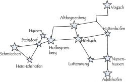 HofmarkART 2005 - Sternenkarte
